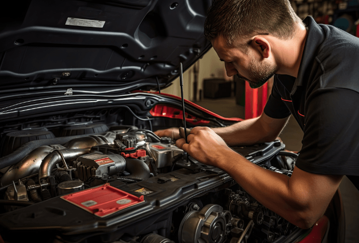 Car radiator hose replacement