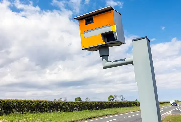 A speed camera